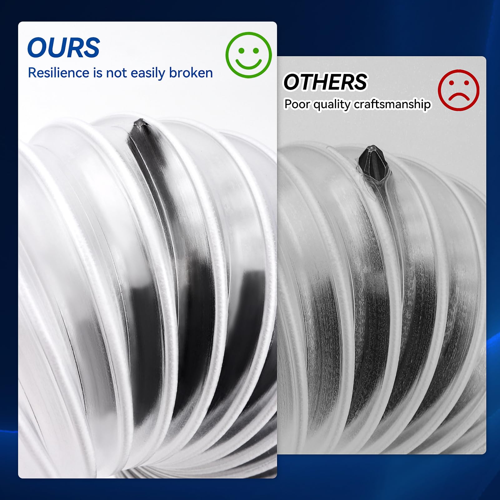 Dewhush compatible with dust collectors, shop vacs, and industrial systems