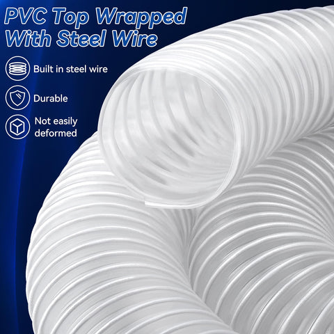Dewhush heavy PVC wall resists punctures during woodworking debris