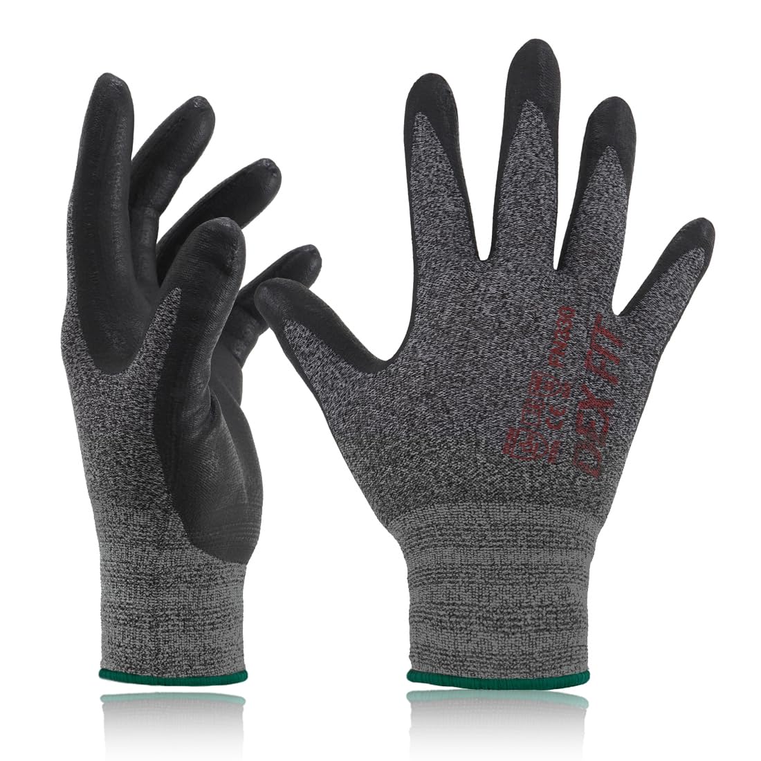 DEX FIT FN330-3D comfort stretch fit gloves shown for flexible grip and dexterity.