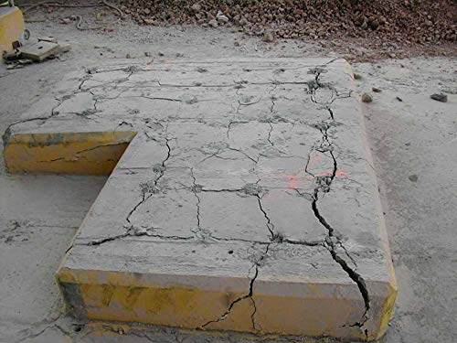 Dexpan Expansive Demolition Grout 11 lb bucket supports concrete cutting alternatives.