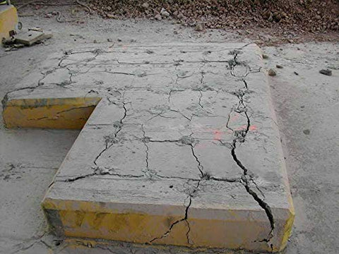 Dexpan Expansive Demolition Grout 11 lb bucket supports concrete cutting alternatives.