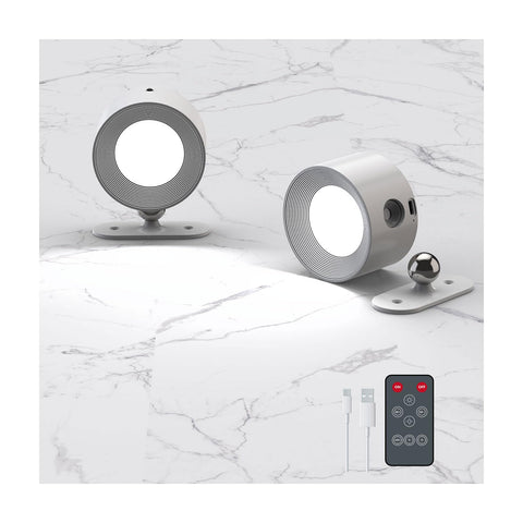Deyagoo 2Pack romote wall sconce rechargeables for cozy spaces