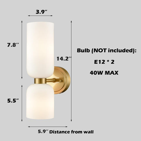 DEYNITE gold wall sconce back plate adds premium detail to interiors.