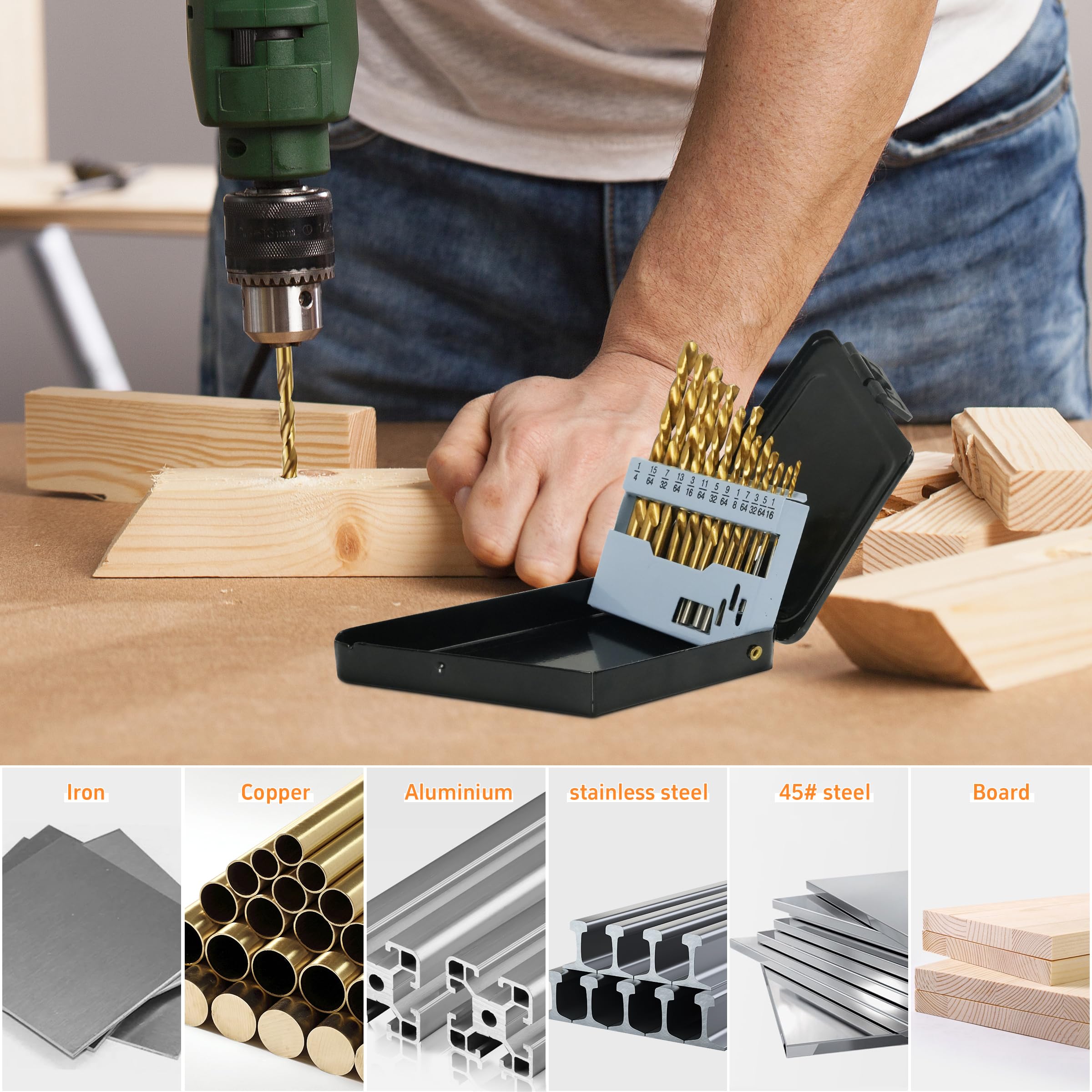 Left-handed design of DF DUALFERV bits enables screw extraction tasks.