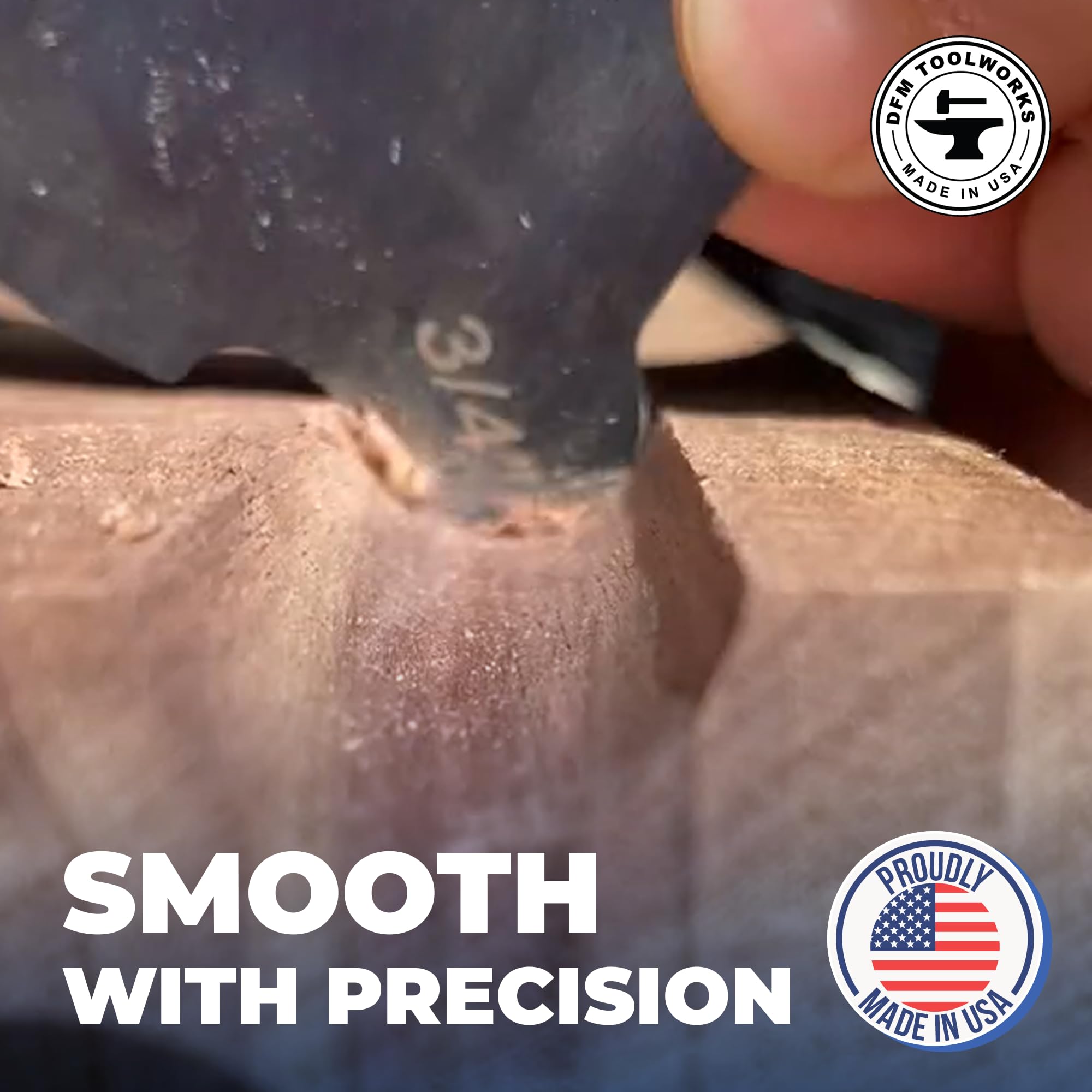 DFM Tool Works burnisher friendly scraper designed for precise control