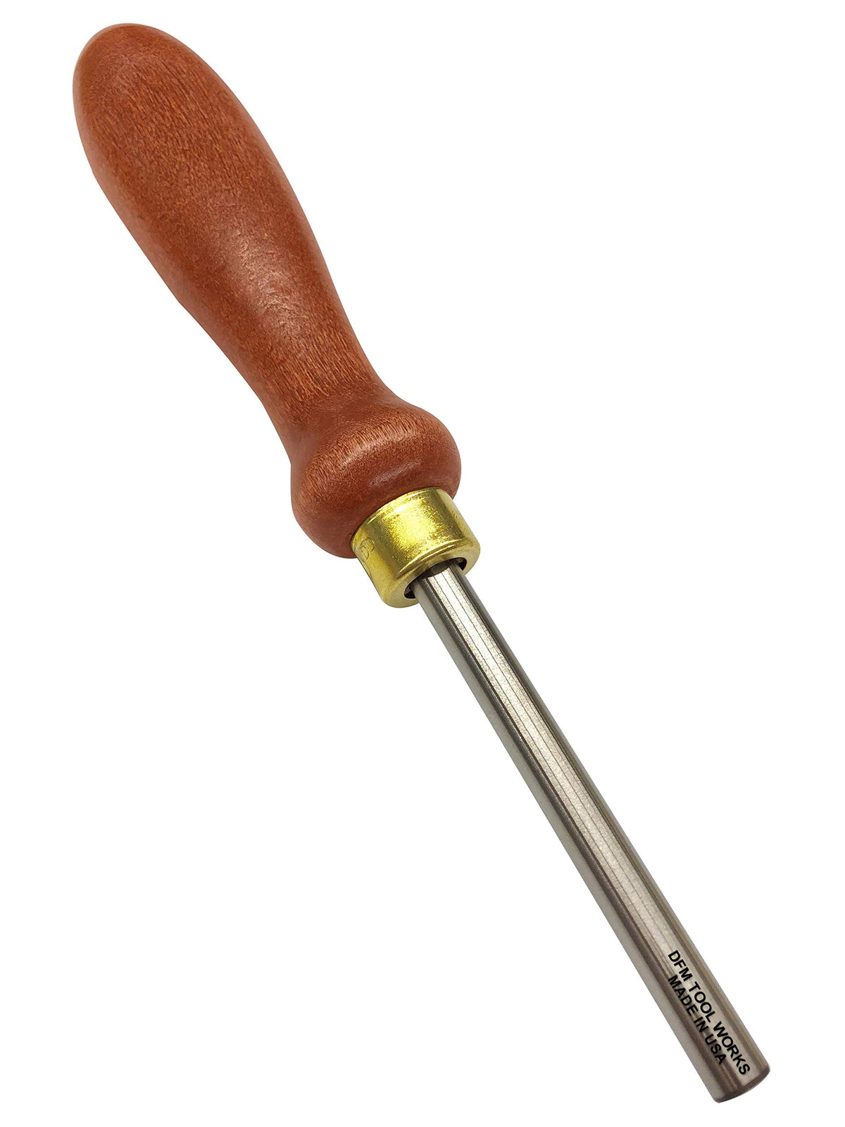 DFM Tool Works cabinet-scraper-burnisher-tool-hard-maple-handle enables precise edge refinement.