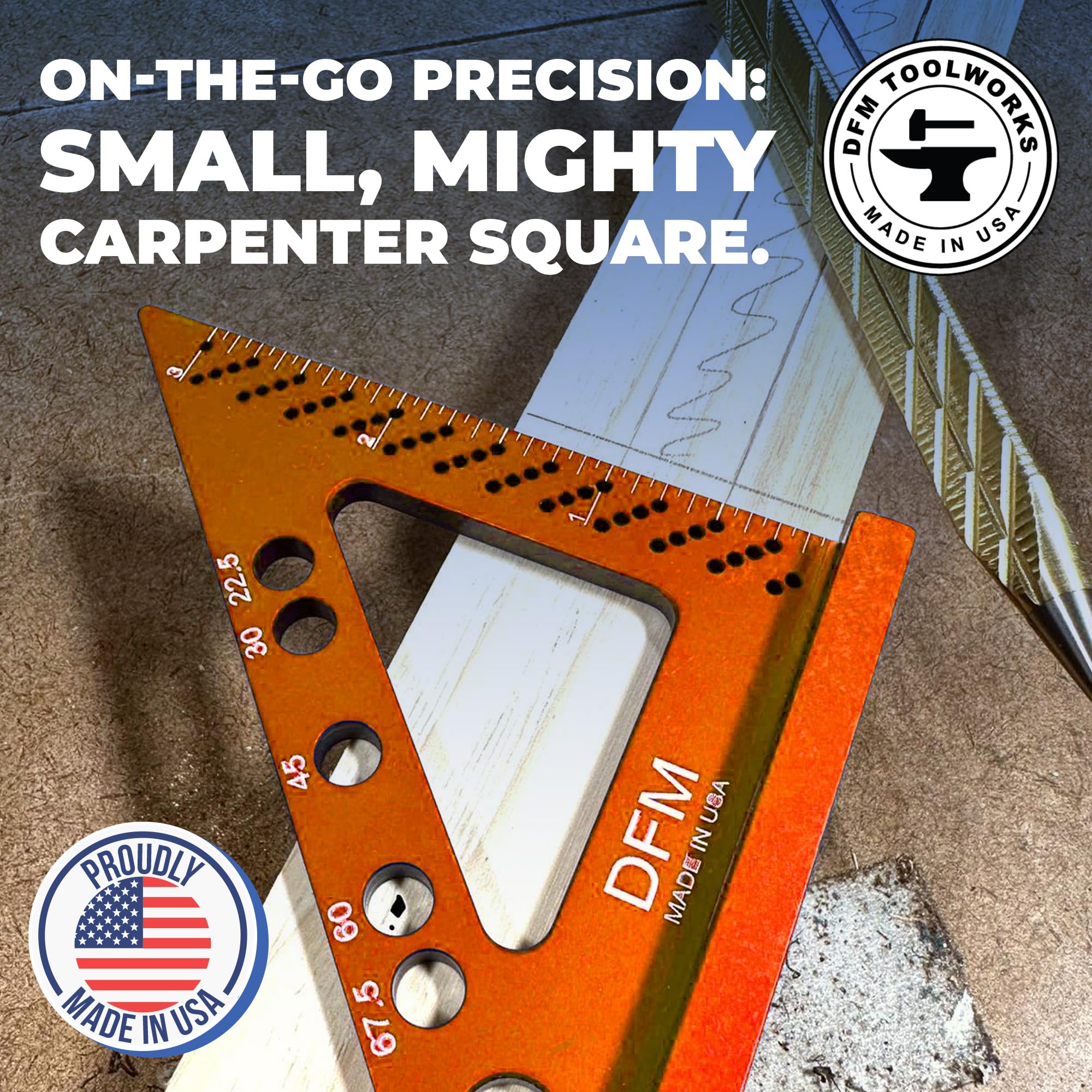 DFM Tool Works five-quarter pin holes for repeatable pin alignment.