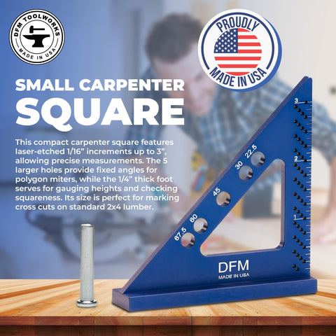 DFM Tool Works pocket-size precision tool for on-site measurements and quick checks.