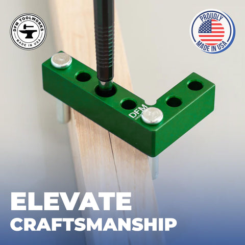 DFM Tool Works two in one carpentry tool saves time in setup