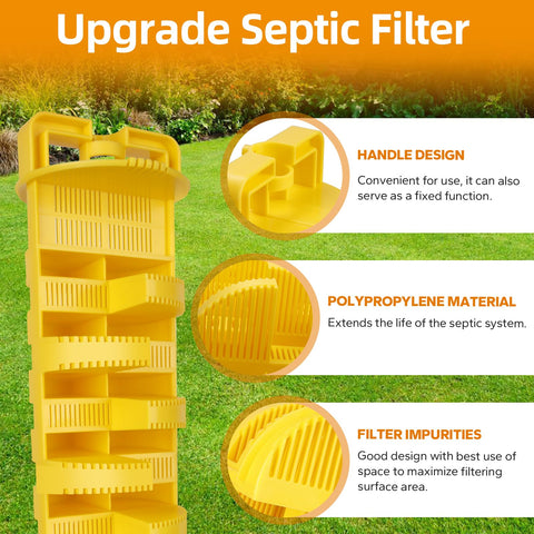 DFNIDY compact 4inch filter design fits standard inlets for easy installation