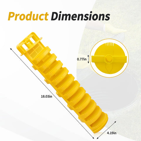 DFNIDY effluent filter assembly close-up showing durable construction