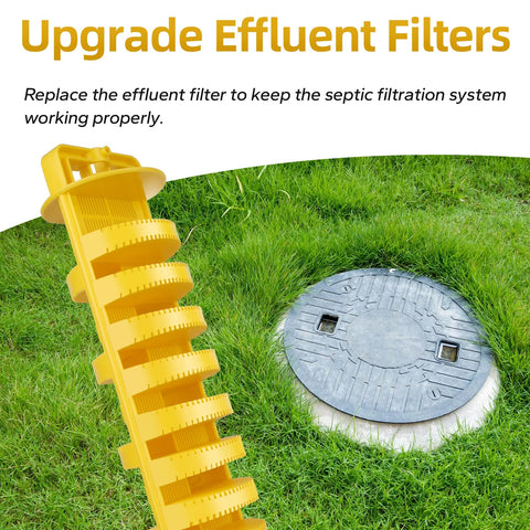DFNIDY installation friendly setup shown for straightforward septic filter replacement