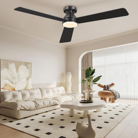 Dgguo low-profile flush-mount design fits living rooms and covered patios.