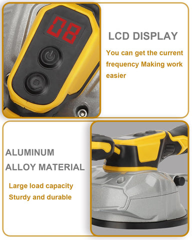 Dglyyxgs tiling tool with LCD display and lock button for stable operation