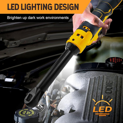 Dglyyxgs built in LED light illuminates work areas in low light.
