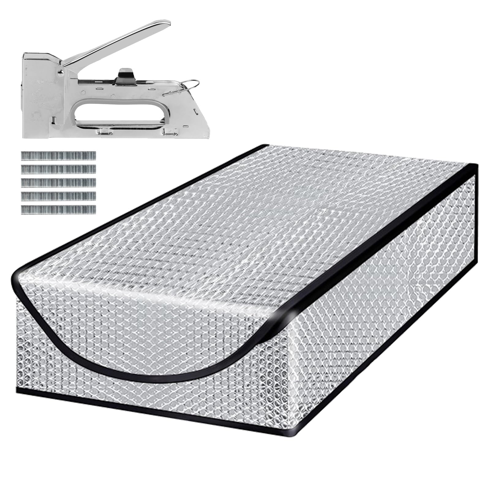 DGSL Attic Cover seals a 25x54 opening to block dust.