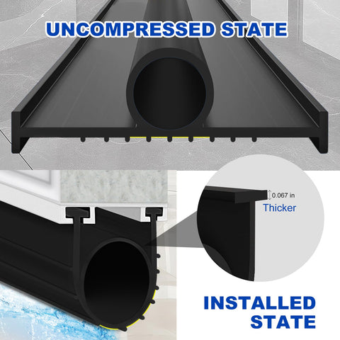 DGSL buffering seal cushions impacts for quieter operation.