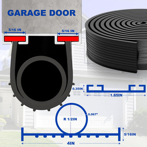 DGSL dual rubber design provides noise reduction and durable weatherproofing