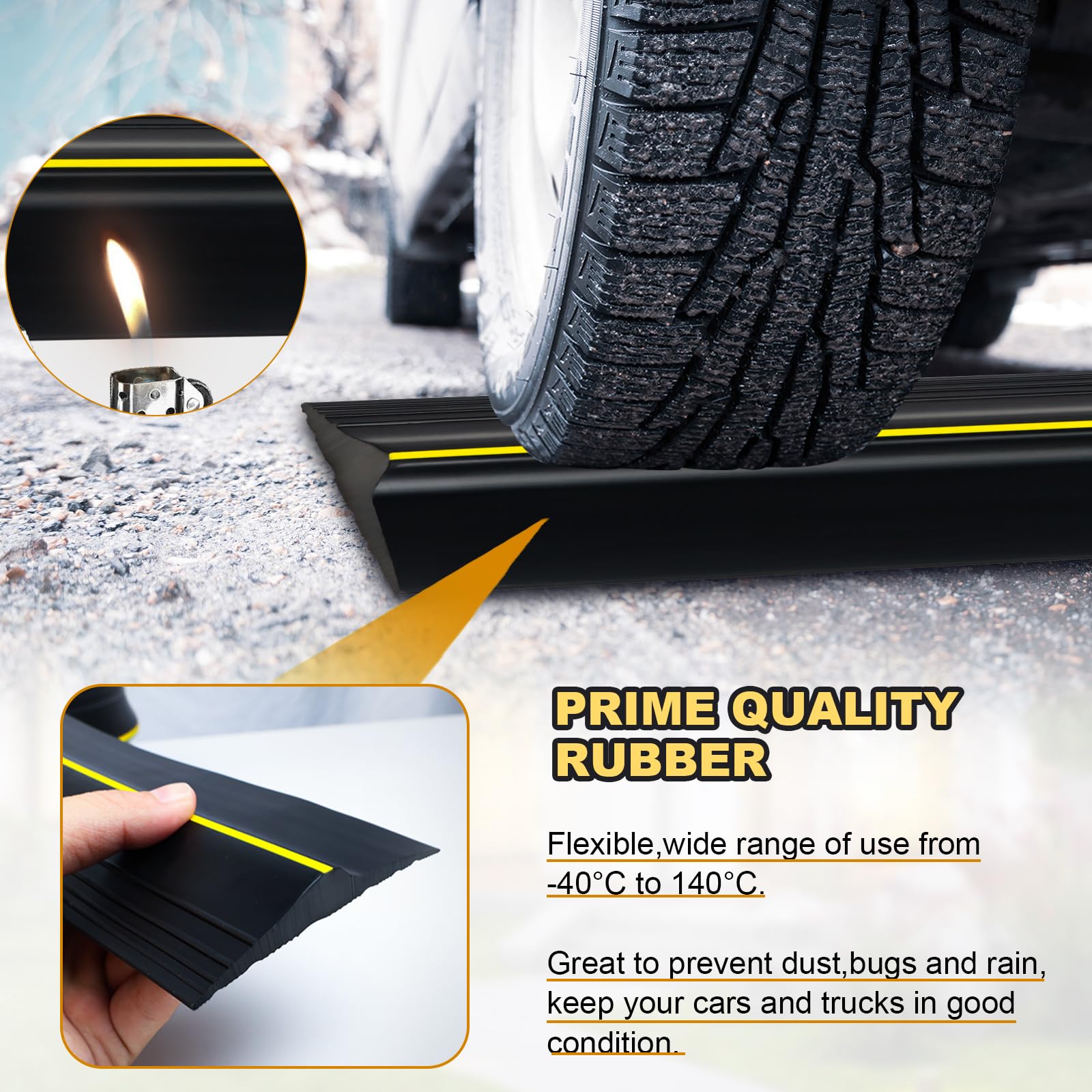 DGSL durable rubber seal performs on concrete or treated surfaces.