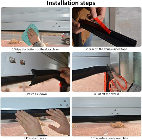 DGSL dustproof and quiet seal provides a calmer garage
