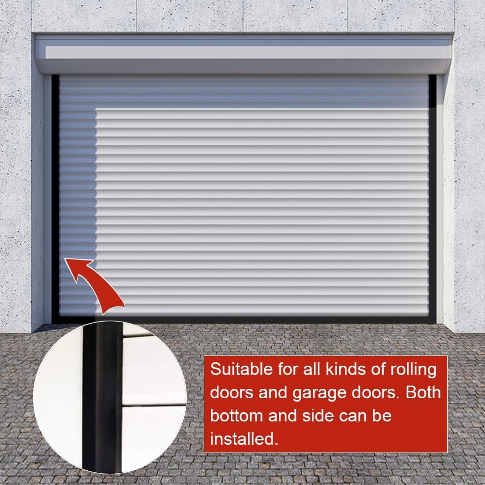 DGSL energy-saving seal helps keep interior garage temperatures more stable.