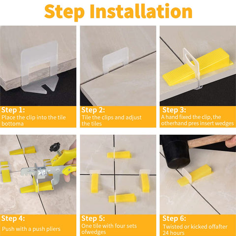 DGSL installation example on floor showing potential for lippage-free results