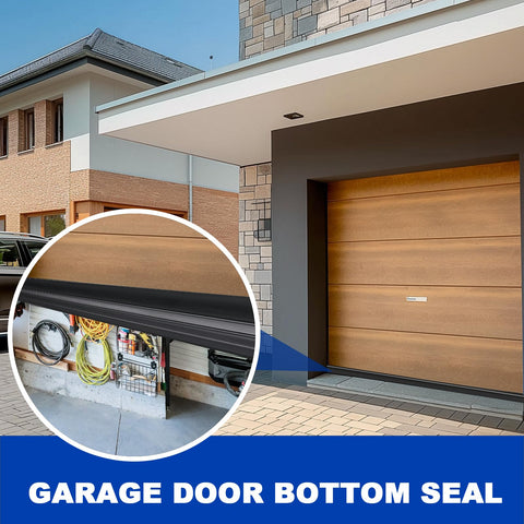 DGSL garage door seals bottom rubber design reduces noise up to five times