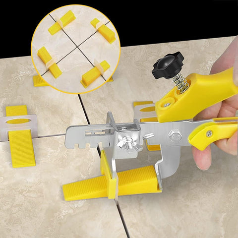 DGSL leveling system packaging helps organize tools for quick setup and reuse.
