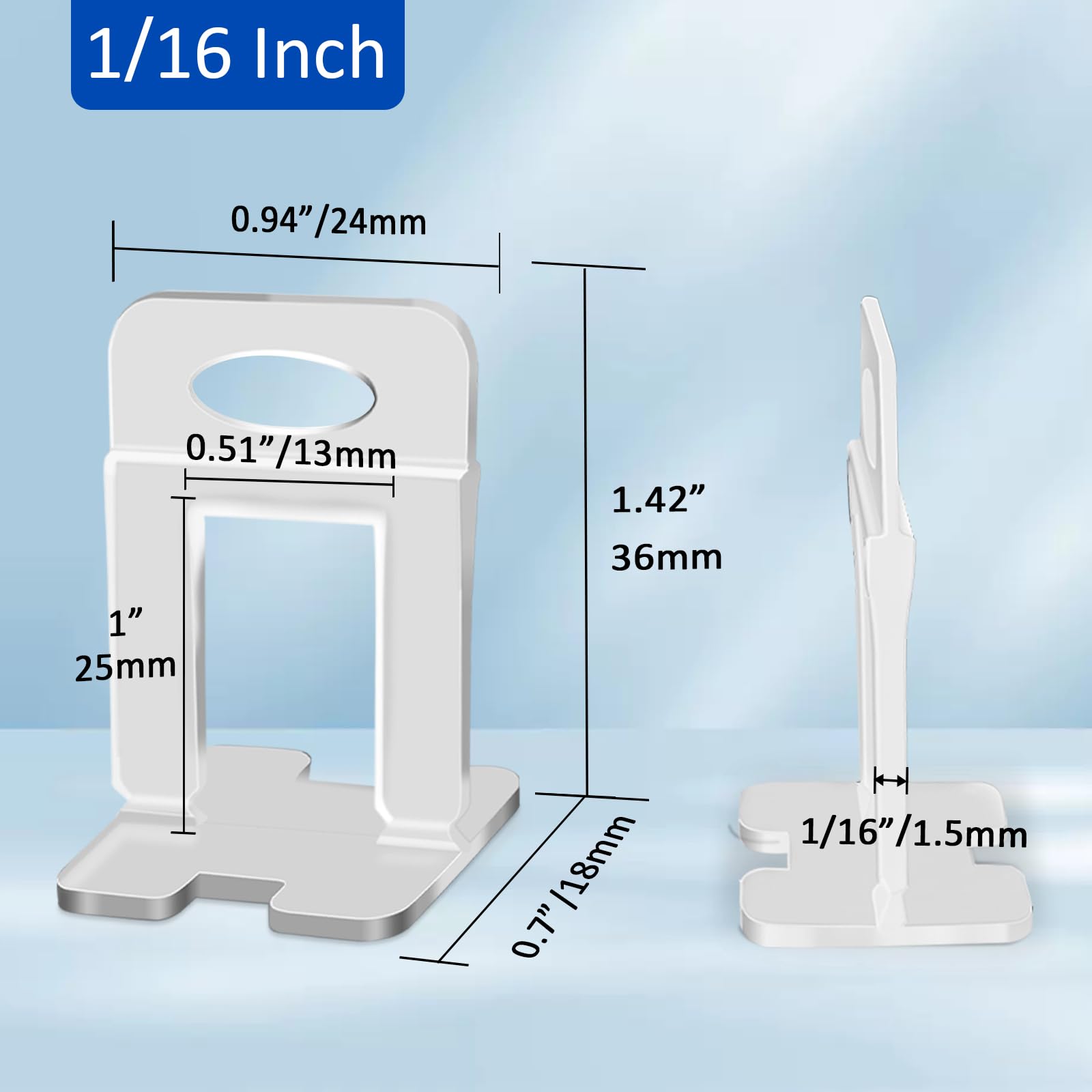 DGSL tile leveling clip supports quick setup for wall and floor tile projects.