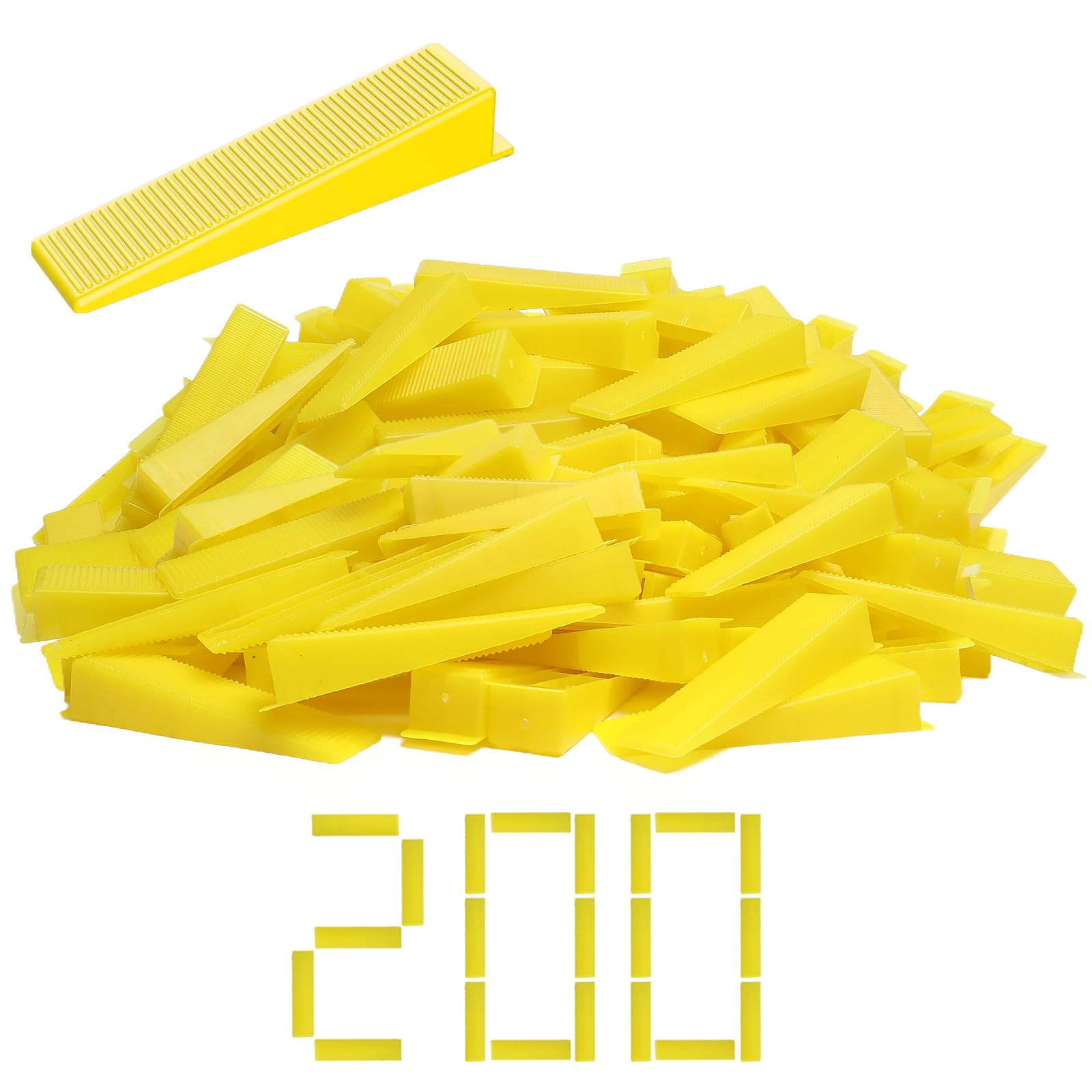 DGSL tile leveling wedges 200pcs for fast, consistent tile spacing during installation