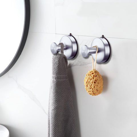 DGYB stainless steel towel hook with PVC base for bathroom durability
