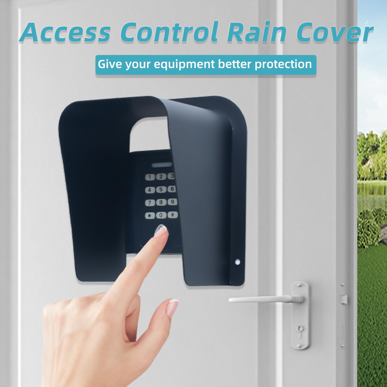 dgyezhao doorbell rain cover screw accessories included for quick installation