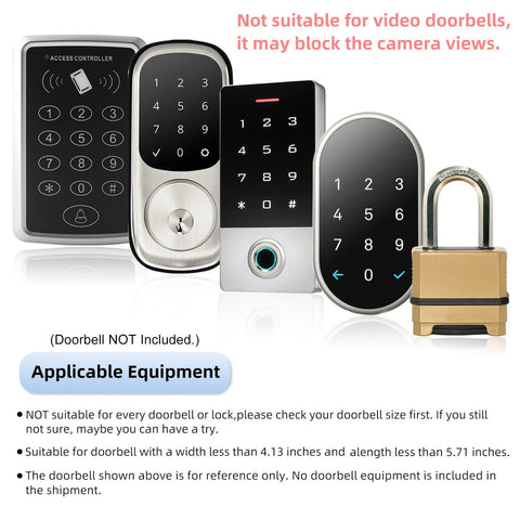 dgyezhao doorbell rain cover top hat design shielding from rain and snow
