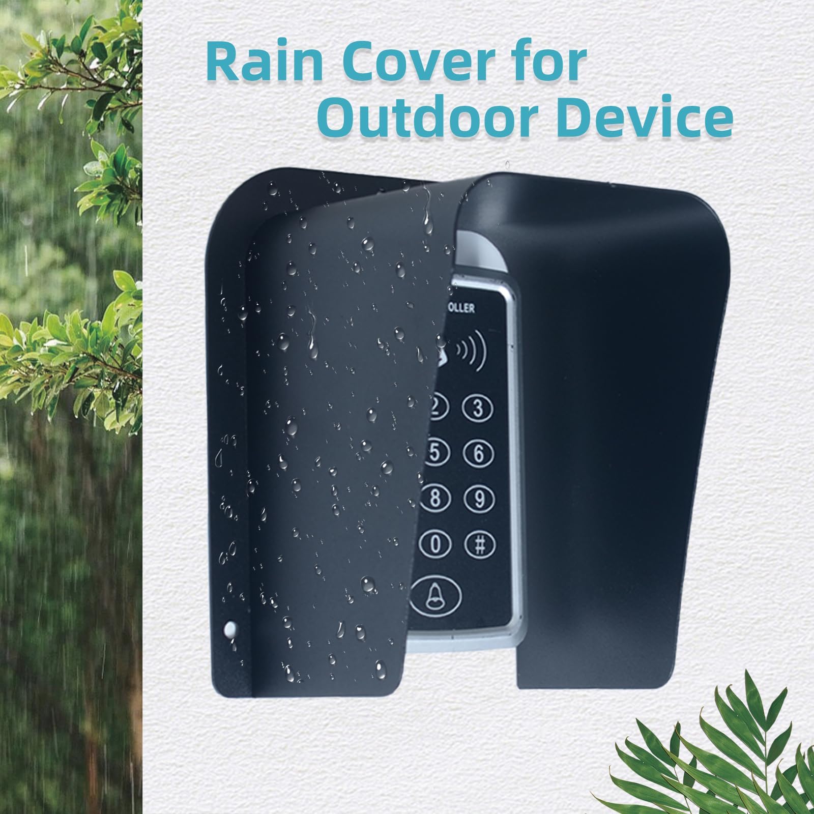 dgyezhao doorbell rain cover exterior surface enduring outdoor conditions