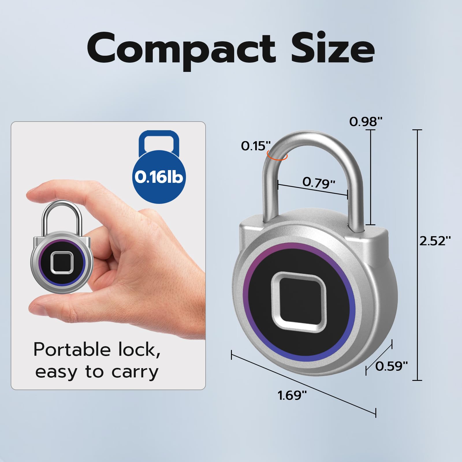 Dhiedas ideal for gym lockers, school lockers, and storage boxes.