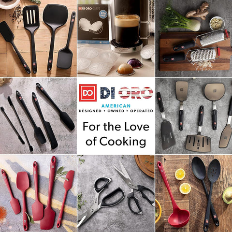 DI ORO Heavy Duty Kitchen Shears premium stainless steel for lasting reliability.