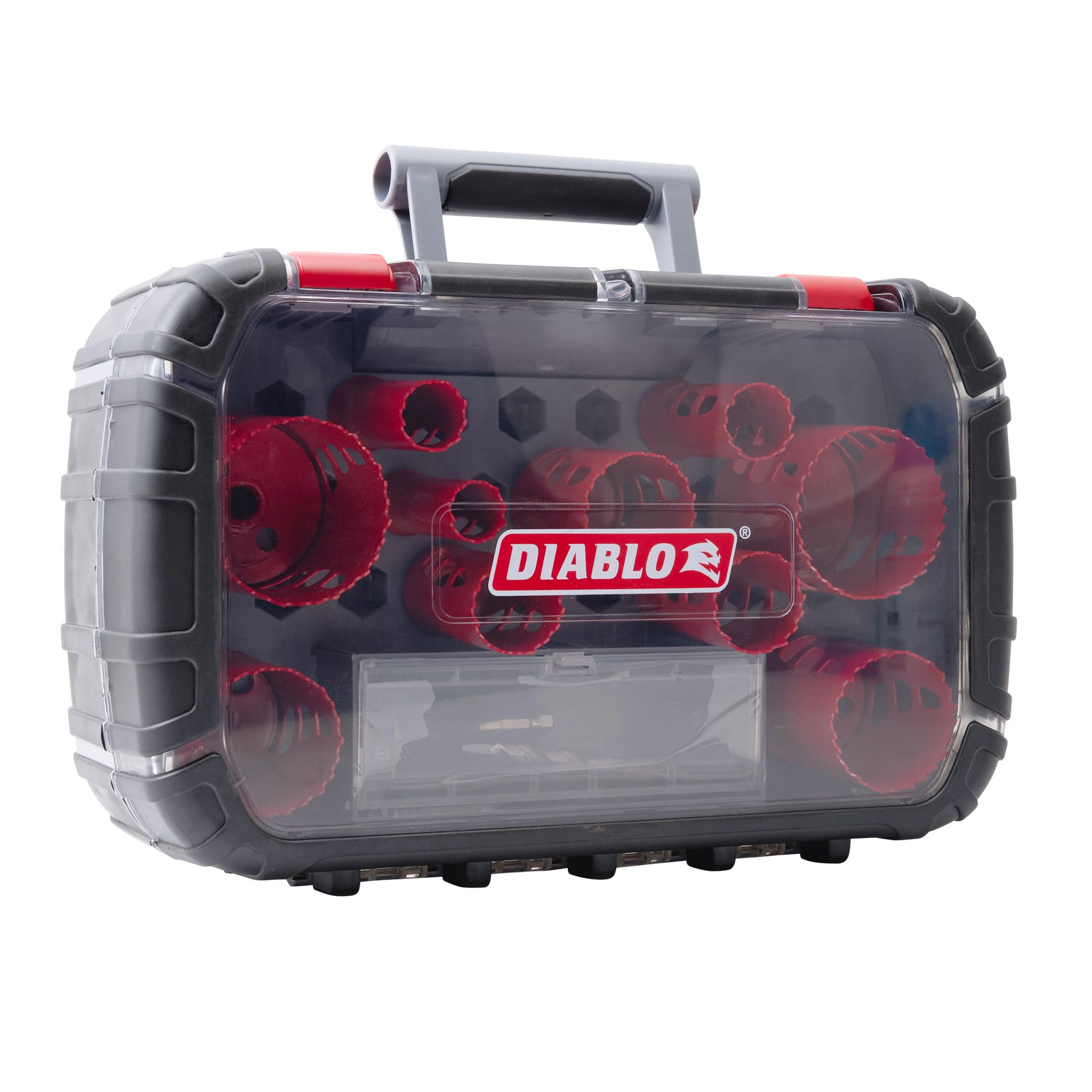 Diablo 60mm deep-cut hole saw enables deeper holes in a single pass.