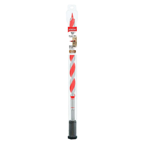 Diablo auger bit Dura-Tip close-up highlighting durable tip in action