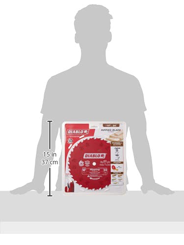 Diablo D1024X blade with Perma-Shield coating resists heat and corrosion