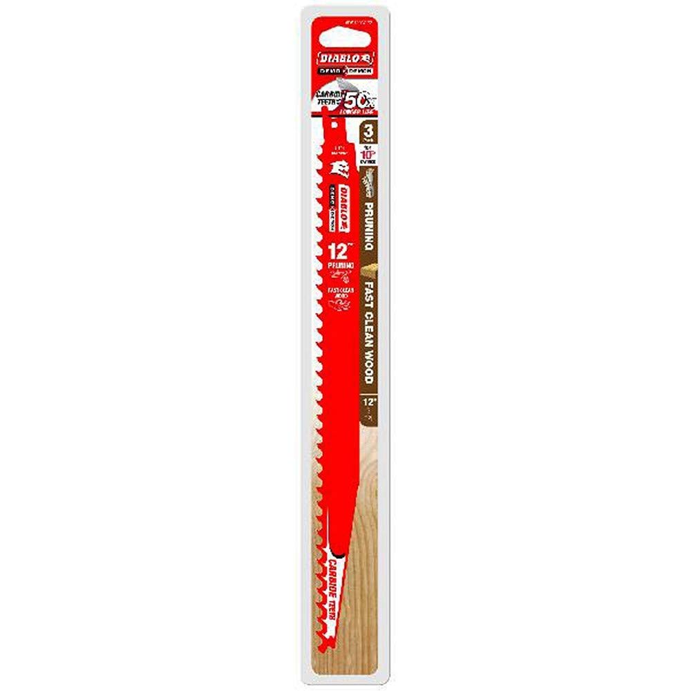 Diablo Demo Demon carbide teeth blade for pruning wood, delivering long-lasting performance.
