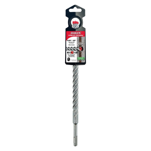 Diablo Rebar Demon with Dura-Carbide heat resistance extends bit life