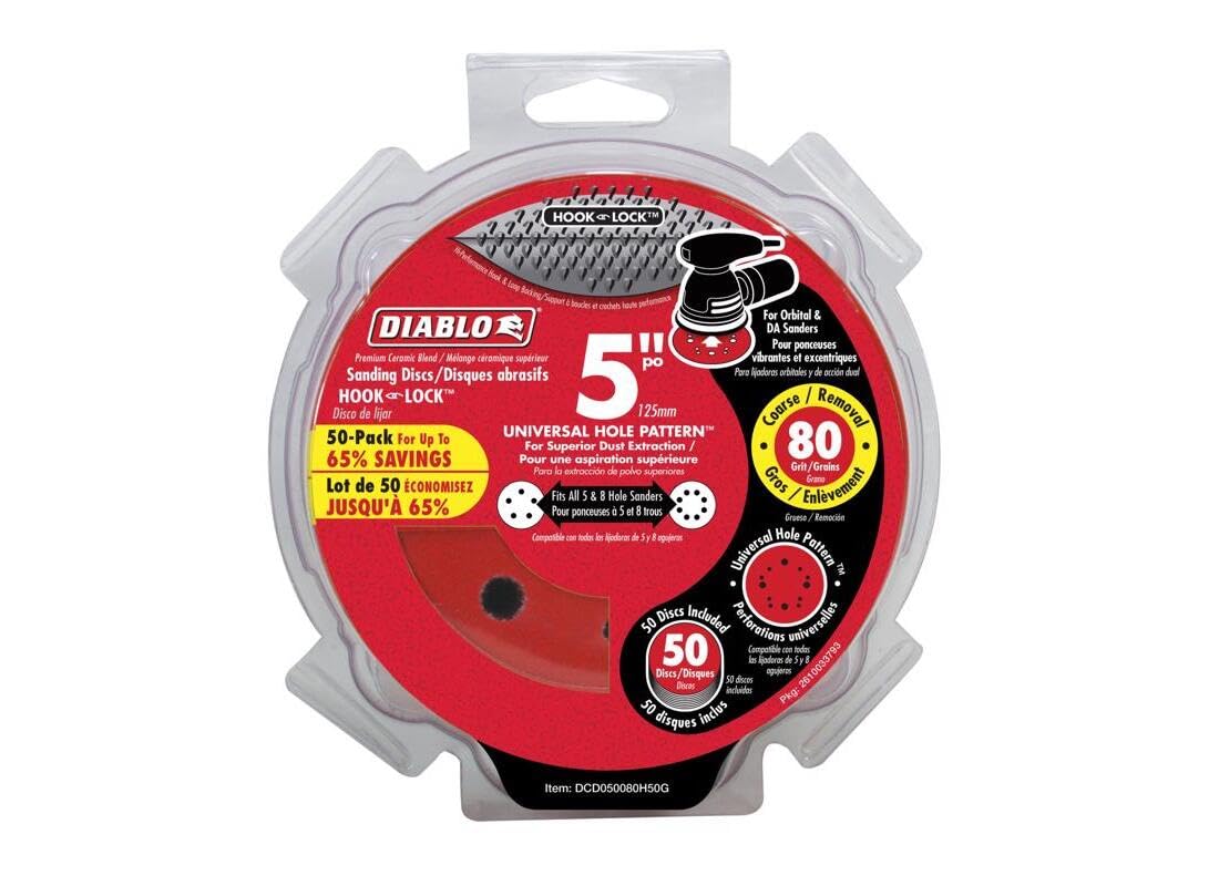Diablo Endura-Bond technology extends disc life during heavy stock removal.