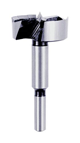 Diablo FB-013 Forstner bit overlaps holes for clean, controlled bore sizes.