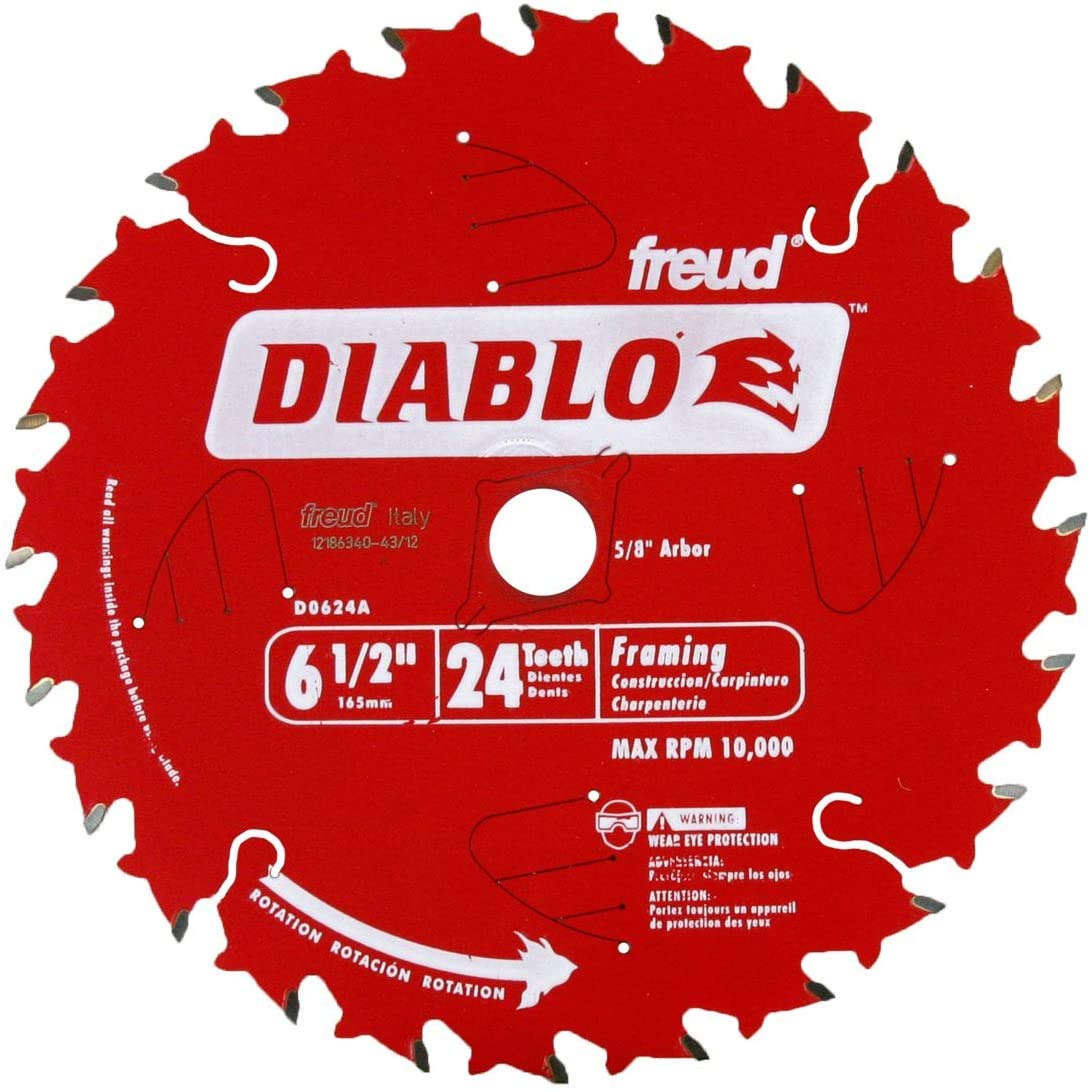 Diablo Freud Perma-Shield coating reduces gumming and corrosion during jobsite use
