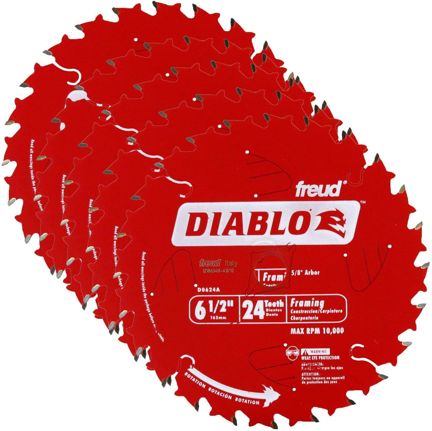 Diablo Freud thin-kerf design improves portable saw performance and cut accuracy