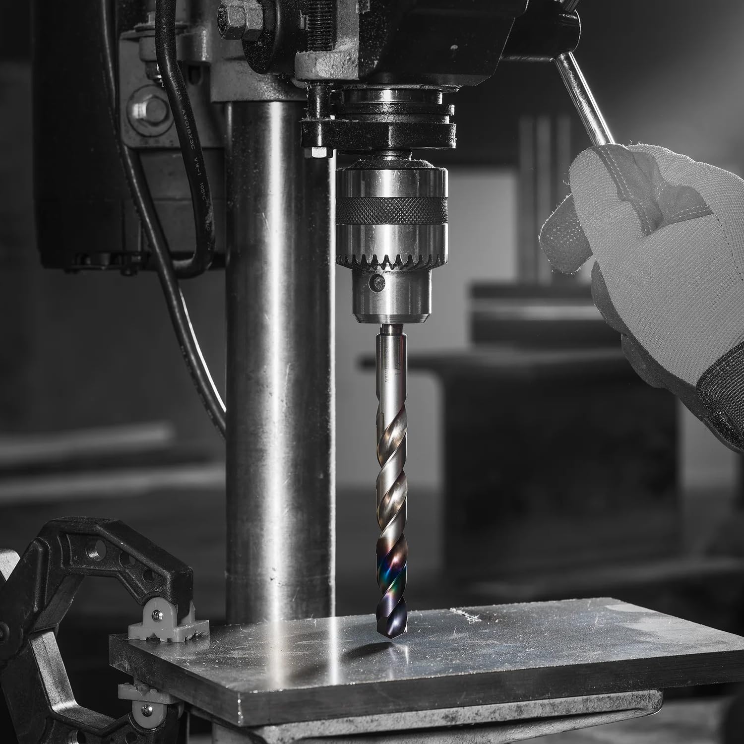 Diablo Metal Demon drills mild steel with smooth, accurate hole starts.