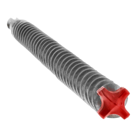 Diablo Rebar Demon SDS-Plus 4-Cutter full carbide head drilling through reinforced concrete