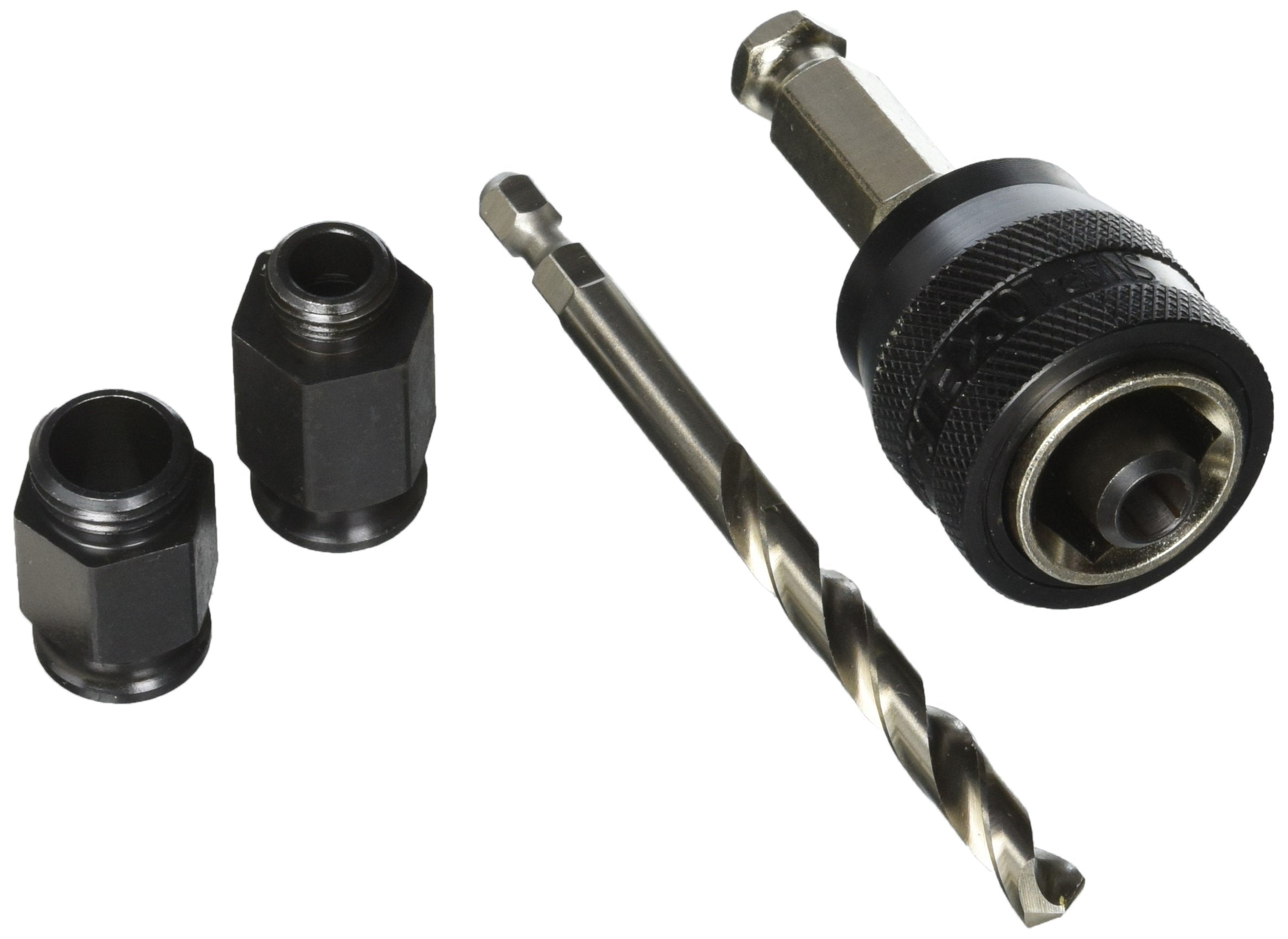 Diablo Snap-Lock Plus mandrel for hole saws enabling rapid changes and deeper cuts