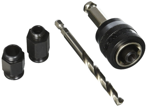 Diablo Snap-Lock Plus mandrel for hole saws enabling rapid changes and deeper cuts