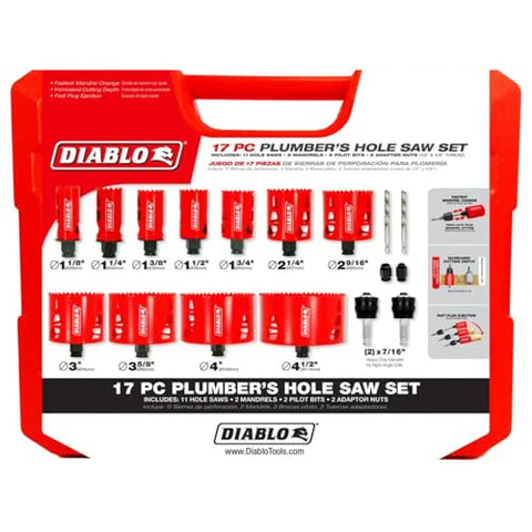 Diablo Snap-Lock Plus mandrels enabling quick tool changes on site